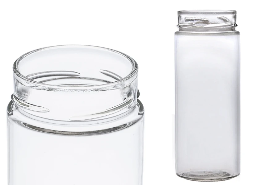 Staklena tegla 580mL Ergo (za T.O 70 Deep zatvarač) - bez zatvarača-dimenzije_slike