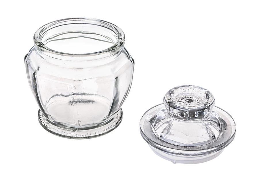 Staklena tegla 180mL sa staklenim poklopcem sa gumicom za hermetičko zatvaranje-grupa_slika