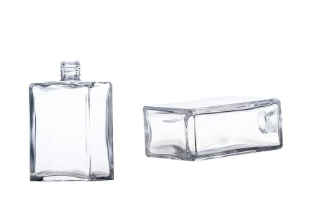 Četvrtasta pljosnata bočica 100mL za parfem, 18/415-3