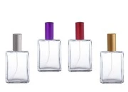 Četvrtasta pljosnata bočica 100mL za parfem, 18/415