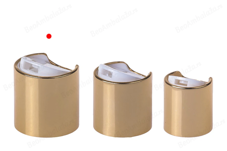 Disk top plastični zatvarač 28/410 sa aluminijumskom presvlakom-