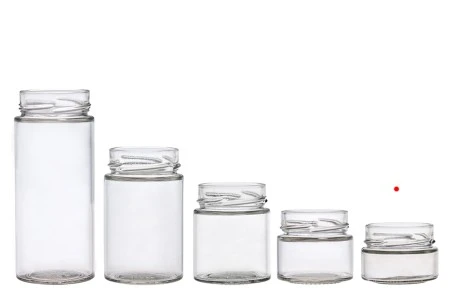 Staklena teglica za kreme 40mL, T.O. 58 DEEP (za duboki zatvarač) - bez zatvarača-3
