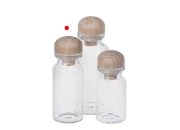 Bočice za poklončiće 10mL, sa drvenim čepom, 22x50 mm Bočice za poklončiće 10mL, sa drvenim čepom, 22x50 mm