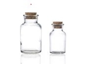 "Farmaceutska" staklena flašica 150mL, sa pampurom - 12 kom "Farmaceutska" staklena flašica 150mL, sa pampurom - 12 kom