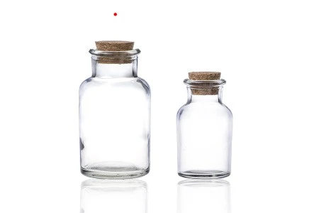 "Farmaceutska" staklena flašica 150mL, sa pampurom - 12 kom-3