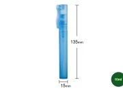 Plastična minijaturna bočica 10mL za parfeme, u 3 boje (poluprovidna, plava ili roze) - 25 kom
