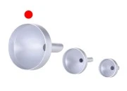 Aluminijumski levak u MAT srebrnoj boji sa prečnikom 44 mm ( donji deo 10 mm ) Aluminijumski levak u MAT srebrnoj boji sa prečnikom 44 mm ( donji deo 10 mm )