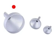 Aluminijumski levak u MAT srebrnoj boji sa prečnikom 44 mm ( donji deo 10 mm ) Aluminijumski levak u MAT srebrnoj boji sa prečnikom 44 mm ( donji deo 10 mm )