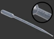 Plastična pipeta 5mL sa mernim oznakama za zapreminu - 100 kom Plastična pipeta 5mL sa mernim oznakama za zapreminu - 100 kom