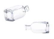 Staklena četvrtasta bočica 100mL Staklena četvrtasta bočica 100mL