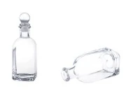 Staklena četvrtasta bočica 100mL Staklena četvrtasta bočica 100mL
