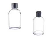 Staklena okrugla flašica 100mL (PP 20)