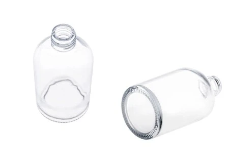 Staklena okrugla flašica 100mL (PP 20)-1