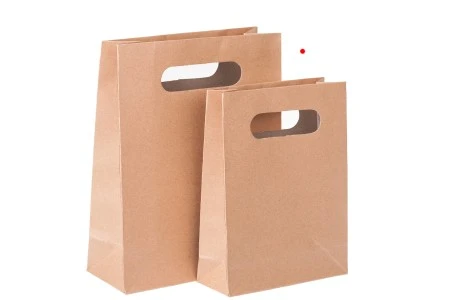Papirna braon poklon kesica 150x60x200mm - 12 kom-3