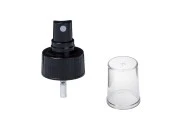 Plastični crni raspršivač PP31,5 za ulja sa providnim zatvaračem-