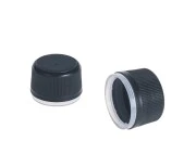 Plastični čep u crnoj boji sa sigurnosnim prstenom PP 24 Plastični čep u crnoj boji sa sigurnosnim prstenom PP 24-slika_proizvoda