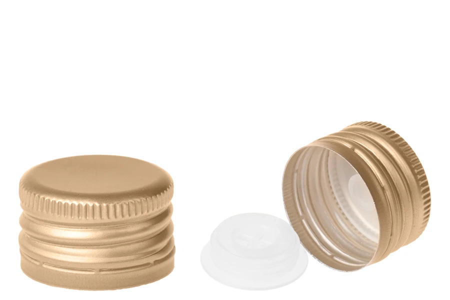 Navojni aluminijumski zatvarač sa regulatorom toka PP 28 i varijantom da se zašrafe Navojni aluminijumski zatvarač sa regulatorom toka PP 28 i varijantom da se zašrafe-