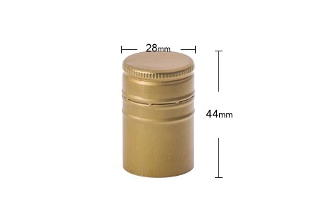 Zlatni aluminujumski zatvarač PP 28-4