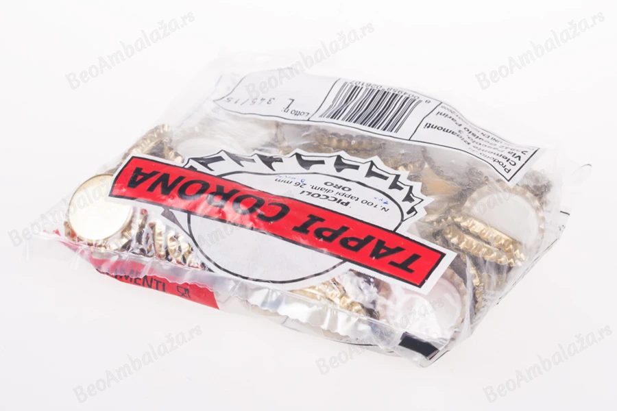 Metalni kruna (Crown) zatvarač 26mm za flašu- pakovanje 200kom-dimenzije_slike