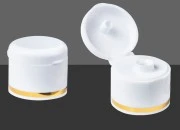 Beli plastični flip top poklopac 24/410 Beli plastični flip top poklopac 24/410