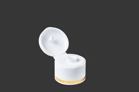 Beli plastični flip top poklopac 24/410-2