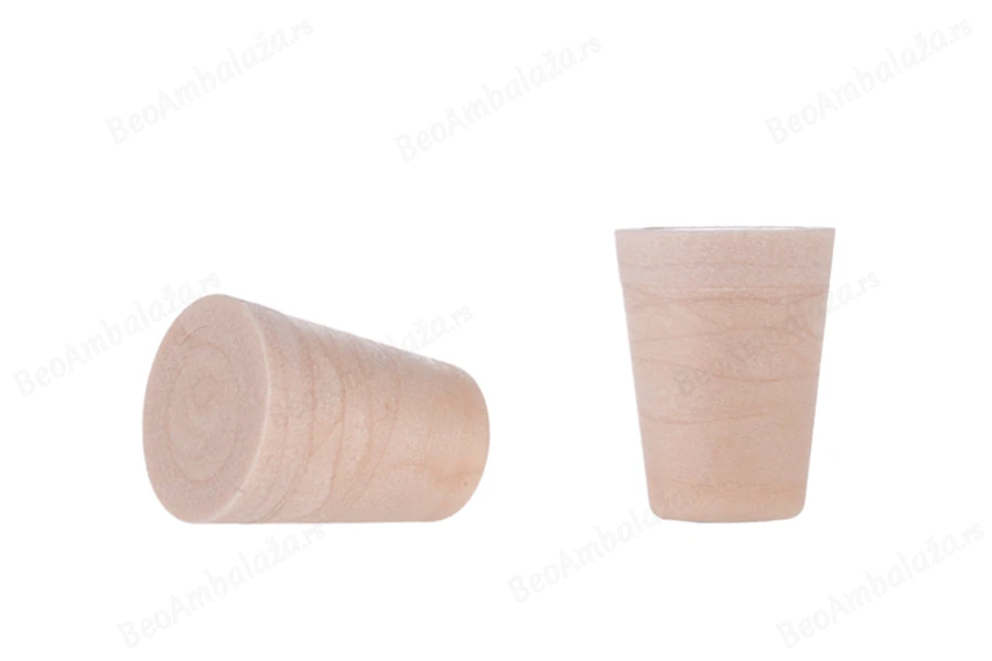Konusni čep od silikonske plute 24,5x18,5/13,4 mm - za prečnik 16 mm-slika_proizvoda