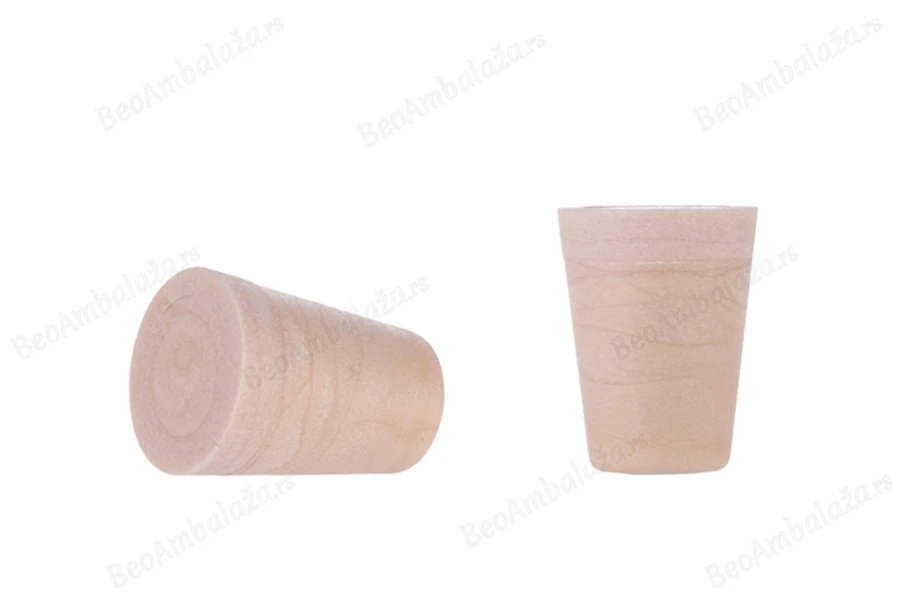 Konusni čep od silikonske plute 24,5x18,5/13,4 mm - za prečnik 16 mm-slika_proizvoda