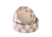 Drvena okrugla korpa 200x65 mm