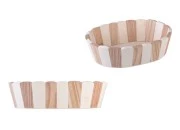 Korpa drvena ovalna 195x178x60 mm