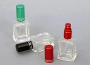 Staklena parfemska bočica 15 mL sa sprejom i aluminijumskim poklopcem u raznim bojama - 6 kom-grupa_slika