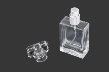 Staklena bočica za parfeme 30mL sa zatvaračem i sprejom (PP 15)-6