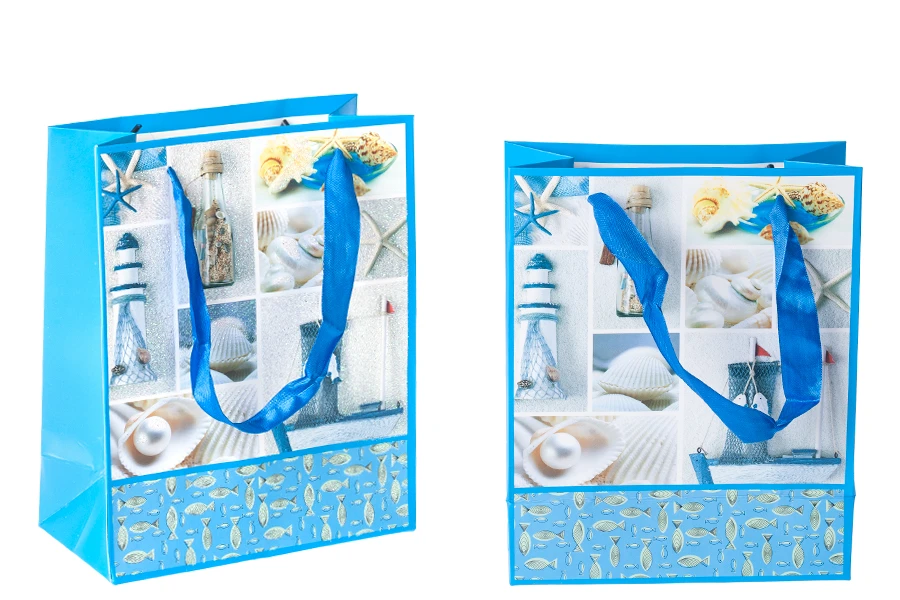 Plastificirana poklon kesa 170x85x210mm sa plastificiranom ručkom - 12 kom-