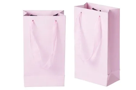 Papirna plastificirana kesa 110x60x200mm sa ručkicama od tila širine 2cm, više boja - 20 kom-8