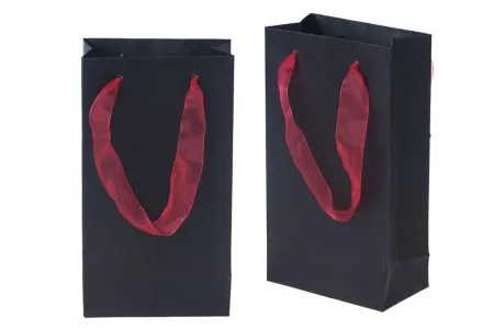 Papirna plastificirana kesa 110x60x200mm sa ručkicama od tila širine 2cm, više boja - 20 kom-10