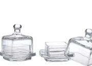 Ukrasna staklena kockasta posuda sa staklenim poklopcem-grupa_slika