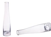 Ukrasna staklena flaša sa oblinama 240mL Ukrasna staklena flaša sa oblinama 240mL