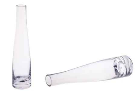 Ukrasna staklena flaša sa oblinama 240mL-1