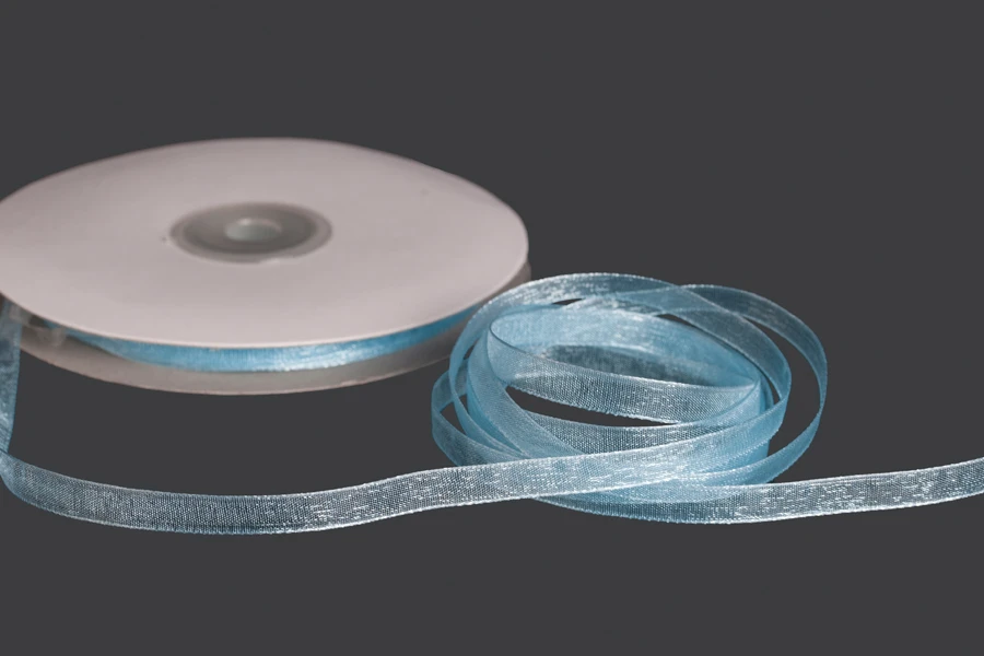 Organza traka od 6mm, u raznim bojama - jedan navoj je od 50m