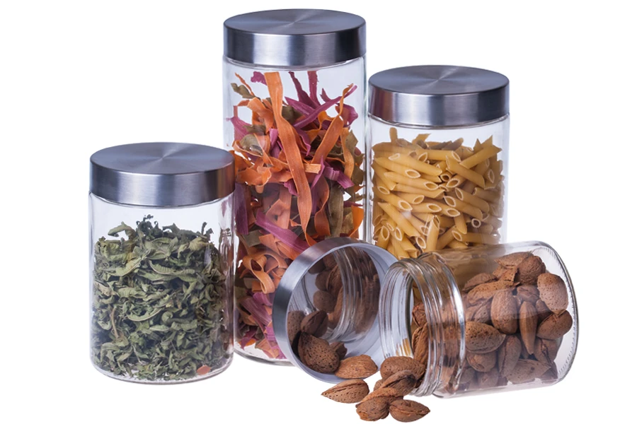 Staklena tegla 800mL sa Inox zatvaračem-grupa_slika