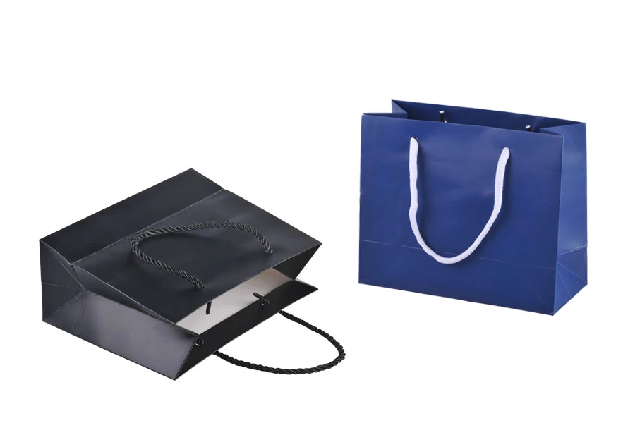 Papirna poklon kesa 220x95x180mm sa pamučnim ručkama, u dve boje - 20 kom-slika_proizvoda