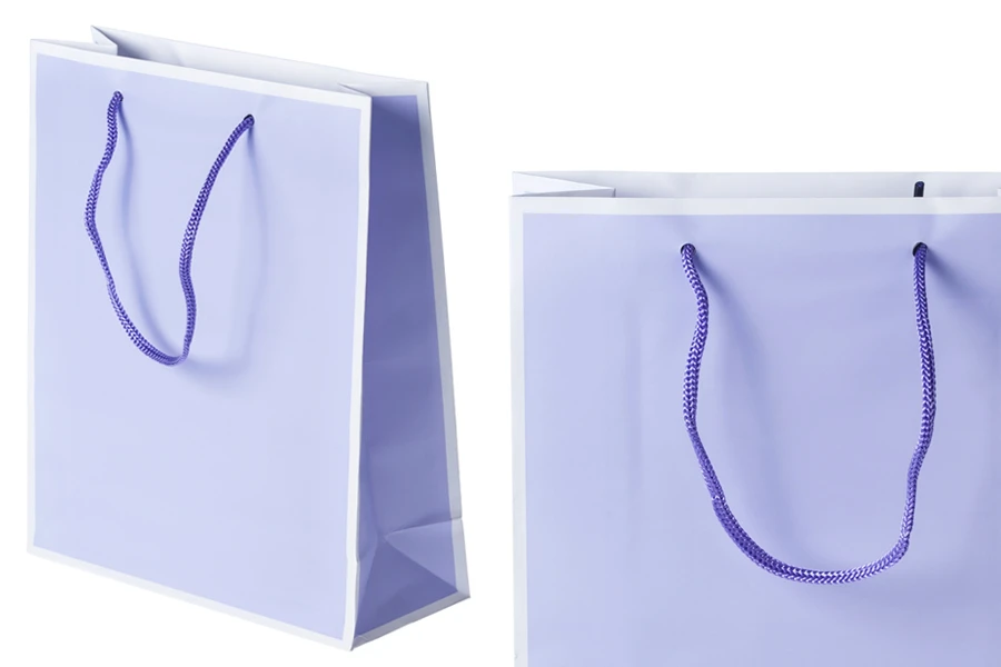 Plastificirana ukrasna kesa 200x80x240mm, dostupna u 2 boje - 20 kom Plastificirana ukrasna kesa 200x80x240mm, dostupna u 2 boje - 20 kom