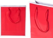 Plastificirana ukrasna kesa 200x80x240mm, dostupna u 2 boje - 20 kom Plastificirana ukrasna kesa 200x80x240mm, dostupna u 2 boje - 20 kom