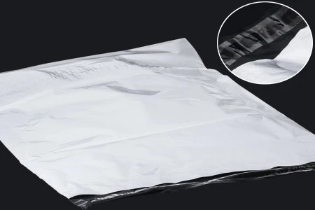 Plastična bela PE kesa 450x600mm sa samolepljivim zatvaranjem, za slanje poštom - 100 kom-1