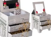Kutija za nakit sa ogledalom i fiokama, motiv Ajfelov toranj-dimenzije_slike