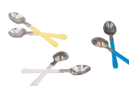 Plastične kašičice u 3 boje (13,5 cm) - 50 kom-1