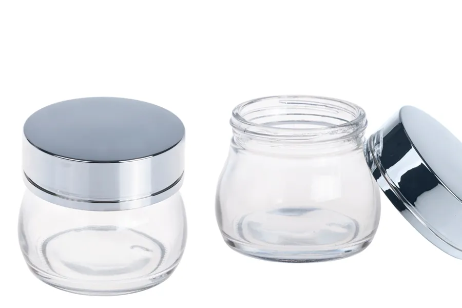 Staklena teglica 100mL, sa srebrnim ili zlatnim zatvaračem-grupa_slika
