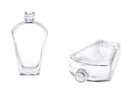 Staklena bočica za parfem 50mL, posebnog "V" oblika, 18/415