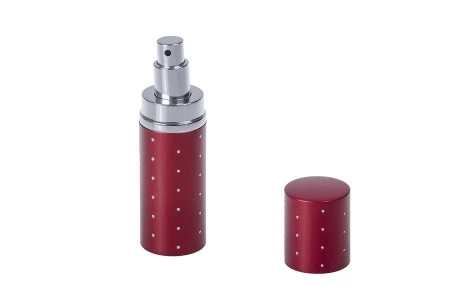 Staklena bočica 50mL sa sprejom u aluminijumskoj futroli u više boja, sa štrasom-3