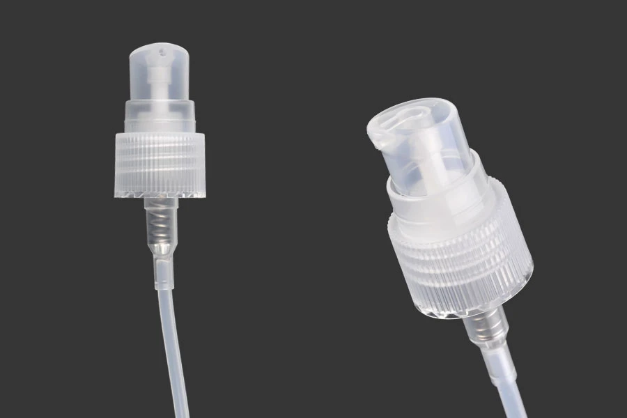 Plastična providna pumpica PP20 za kreme sa zatvaračem-