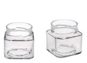 Staklena kockasta tegla 212mL (za T.O. 70 Deep zatvarač) - bez zatvarača-slika_proizvoda